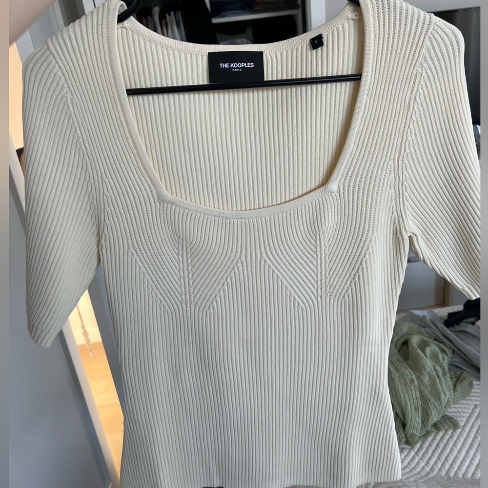 The Kooples square neck sweater